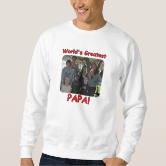 pappaskjorta sweatshirt