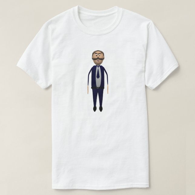 Pappaskjorta T-shirt (Design framsida)