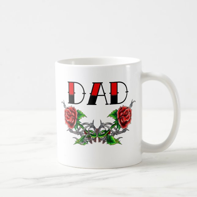 Pappatatuering Kaffemugg (Höger)