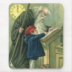 Pappatiden önskar dig ett gott nytt år musmatta