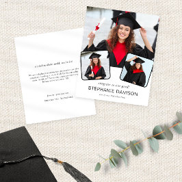 PAPPER 3 Foto Gratulerart till Grad 2023-meddeland Flygblad