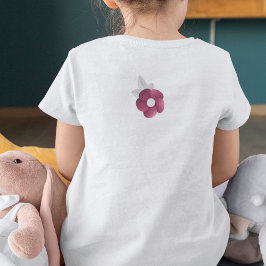 papper 3D-blomma blomma i cirkulationen Bouquet T Shirt