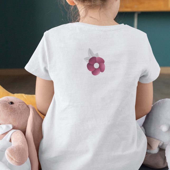 papper 3D-blomma blomma i cirkulationen Bouquet T Shirt (3D Blooming Flower Circle Bouquet Paper T-Shirt)