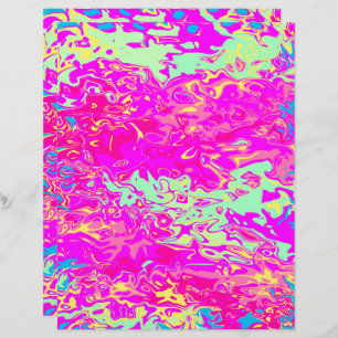Papper Abstrakt för Bright Marbleized Färg