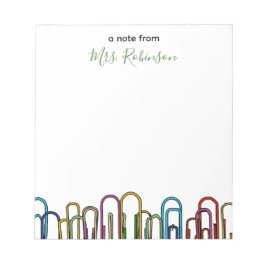 Papper Anpassade Lärarbedömning Anteckningsblock