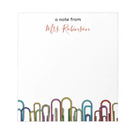 Papper Anpassade Lärarbedömning Anteckningsblock