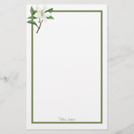 Papper anpassningsbar Blommigt Stationery