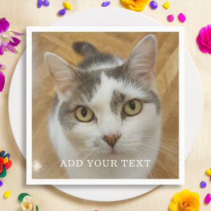 Papper anpassningsbar för foto och Personlig Pappersservett