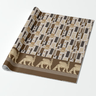 Papper assyrisk presentering presentpapper