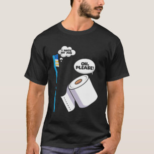 Papper återställningspotopin för toalettspensel fö t shirt