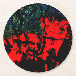 Papper återvinna av Underlägg mörk plastmotiv av  Rund