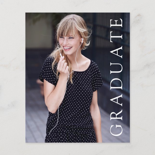 PAPPER att hon gjorde det med fotot Studenten-medd Flygblad (Framsidan)