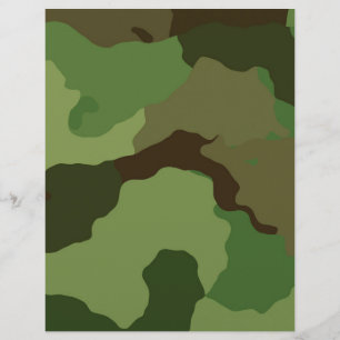 Papper av av av Grönt Camouflage Scrapbooking Cr
