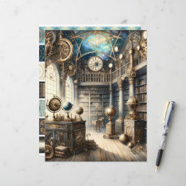 Papper av Celestial Steampunk Bibliotek