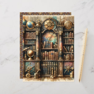 Papper av Celestial Steampunk Bibliotek