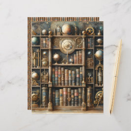 Papper av Celestial Steampunk Bibliotek