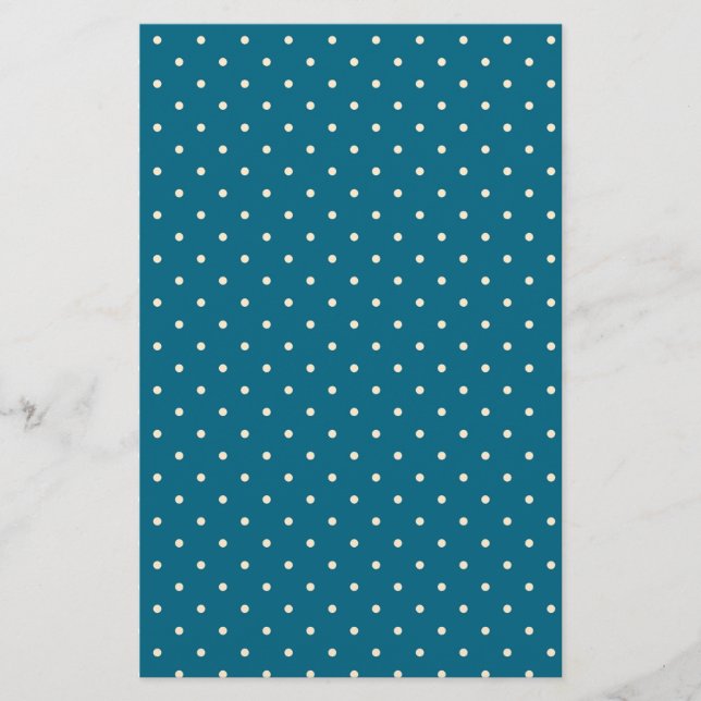 Papper av Cream Färg och Blue Dot Soap Srap (Framsida)