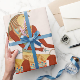 Papper av den egyptiska konsten mönster Wrapping Presentpapper