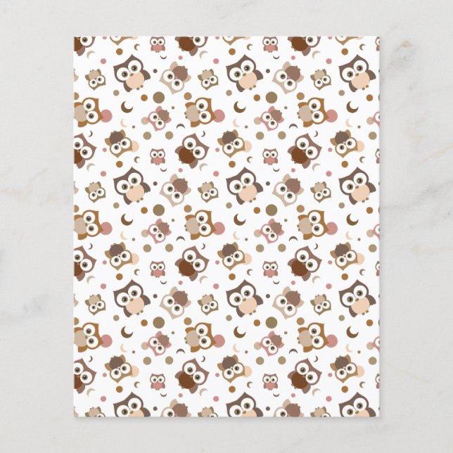 Papper avbokning av Hoot Uggla Design (Framsida)