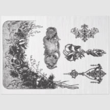 Papper avskärmning av flera svartvitt