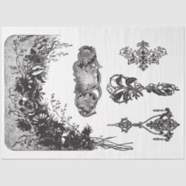 Papper avskärmning av flera svartvitt