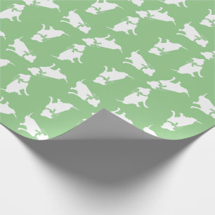Papper avverkning av Pit Bull Dog Puppy Pitbull Presentpapper