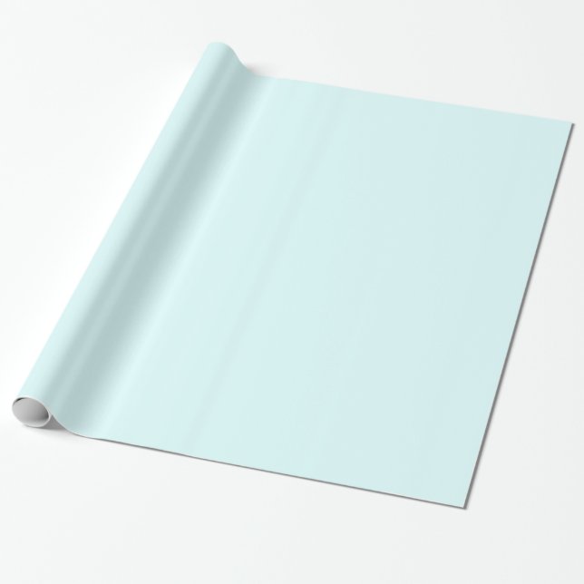 Papper Baby blue radbrytning Presentpapper (Utrullad)
