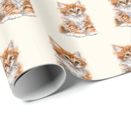 Papper baby Cat Wrapping Presentpapper