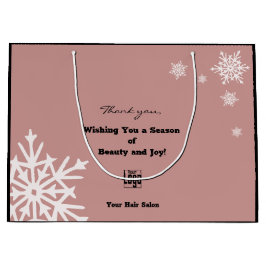 Papper Bag Önskemål Black Rosa