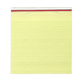 Papper bakgrund i gult Lining Anteckningsblock