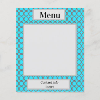 Papper bakgrundsbild för blå cirkel flygblad