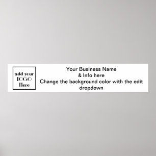 Papper banderoll för affärsprogram eller hantverks poster