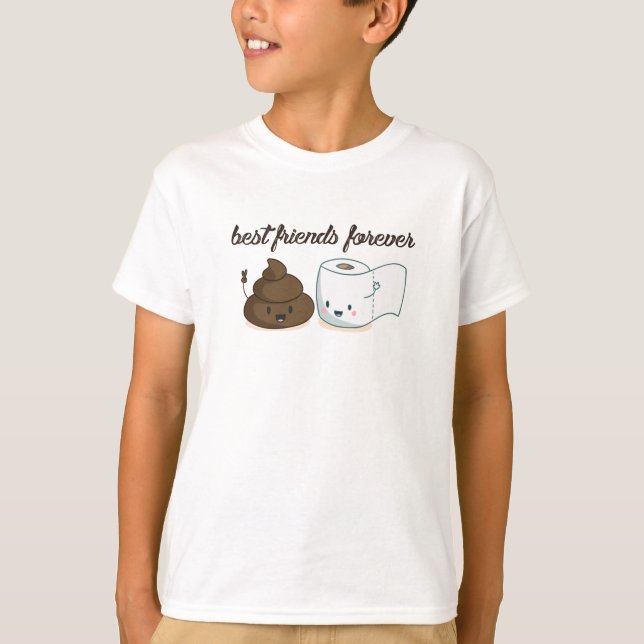 Papper bästa vän T-Shirt (Framsida)