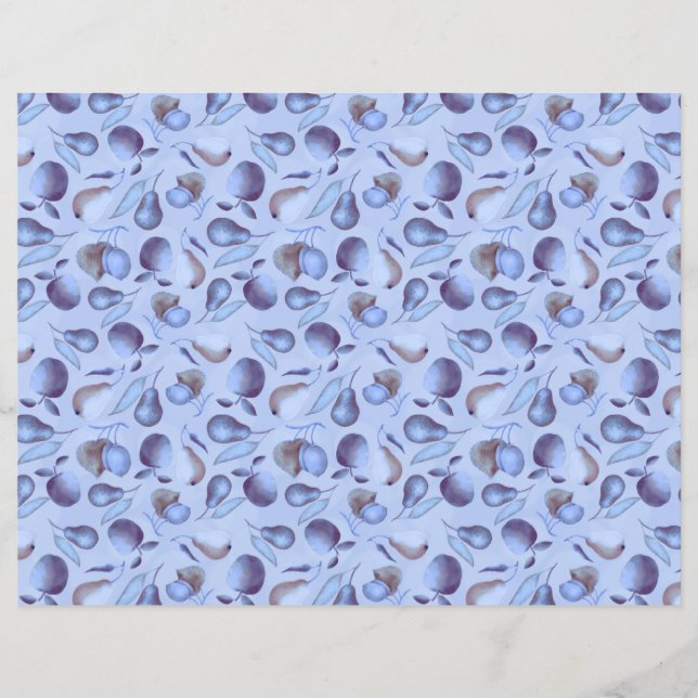 Papper blåskrapbok (Framsida)