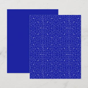 Papper blåvit Abstrakt Mosaic-skrapbok