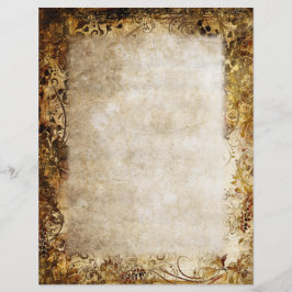 Papper blommigt för blomsterdammskrapa