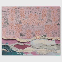 papper botanisk manuskript presentpapper