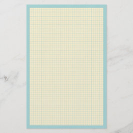 Papper brevpapper för handstil med rastermönster