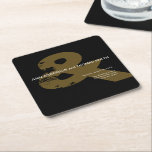 PAPPER C UNDERLÄGG PAPPER KVADRAT<br><div class="desc">Modern rysk typografisk ampersand bröllop pappra underlägg. Högerna är justerad mot datum och plats för bröllop. Stor strålyta i muterad guld och svart bakgrund. Om du vill justera layouten klickar du på Anpassa den ytterligare, redigerar text och klickar och drar avsnitten till önskade platser. Använda Ctrl för att markera och...</div>