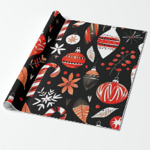 Papper candy cane & Ornament Wrapping