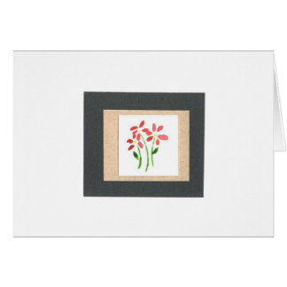 Papper Collage för vattenfärg OBS Kort