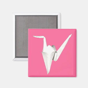 Papper Crane Magnet