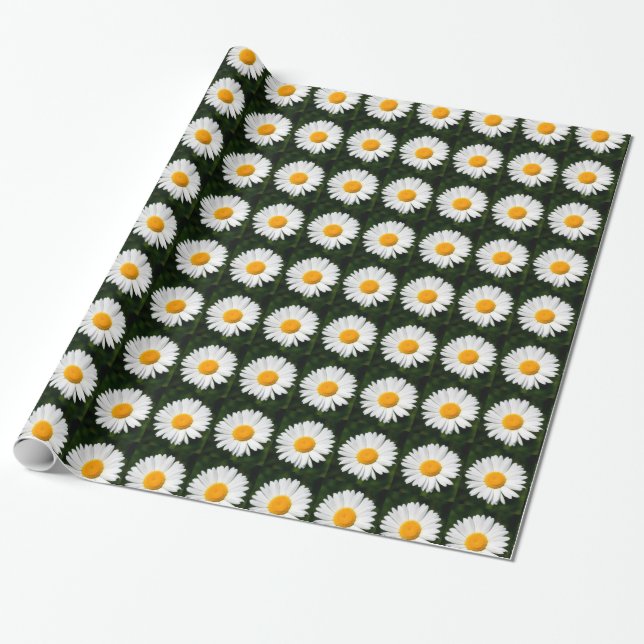 papper daisy presentpapper (Utrullad)