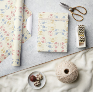 papper dekorerad förpackning presentpapper