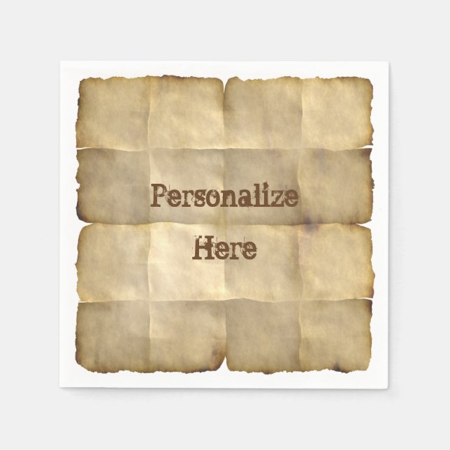 Papper deldocka pappersservett (Framsidan)