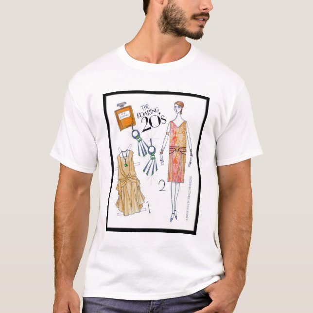Papper docka tee shirt (Framsida)