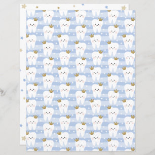 Papper Dubbla för första utskrapning av tand