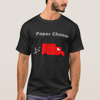 Papper eftersläckare t-shirt