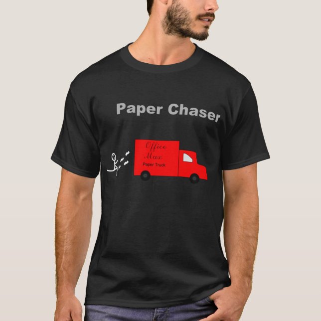 Papper eftersläckare t-shirt (Framsida)