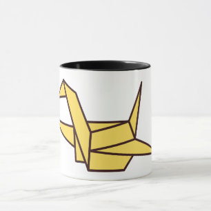 papper fågel mugg